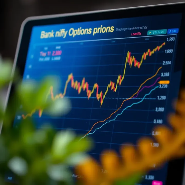 Graph depicting key factors influencing the pricing of Bank Nifty options