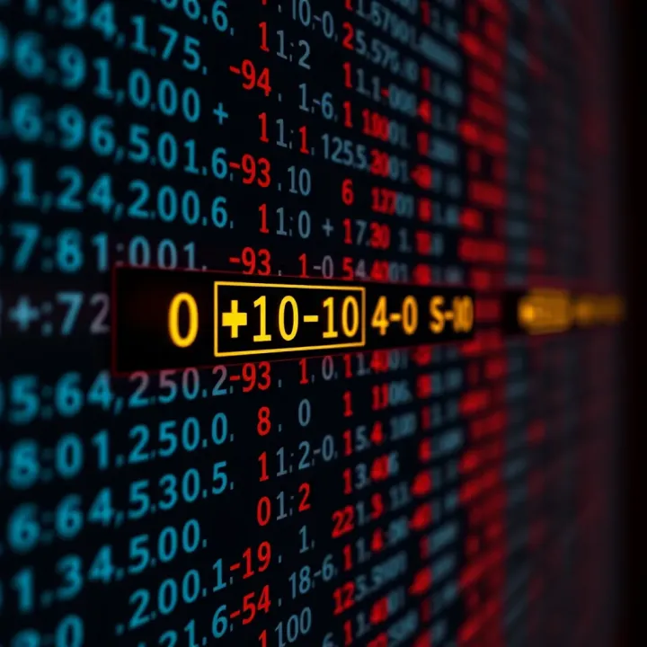 Illustration of Focused Search on Middle Element in Sorted Array Visualization of a sorted array with a highlighted middle element indicating the current search focus