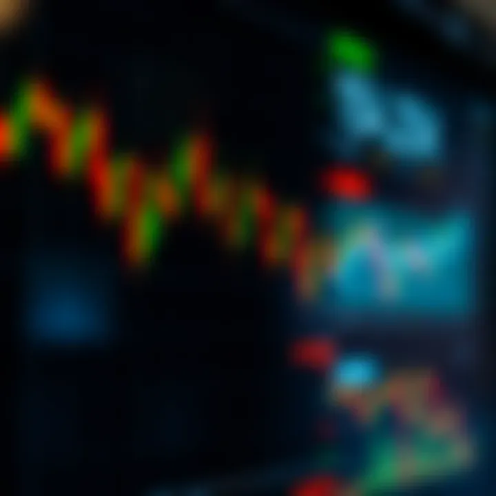 Candlestick chart displaying a clear bullish reversal pattern in an Indian stock market context
