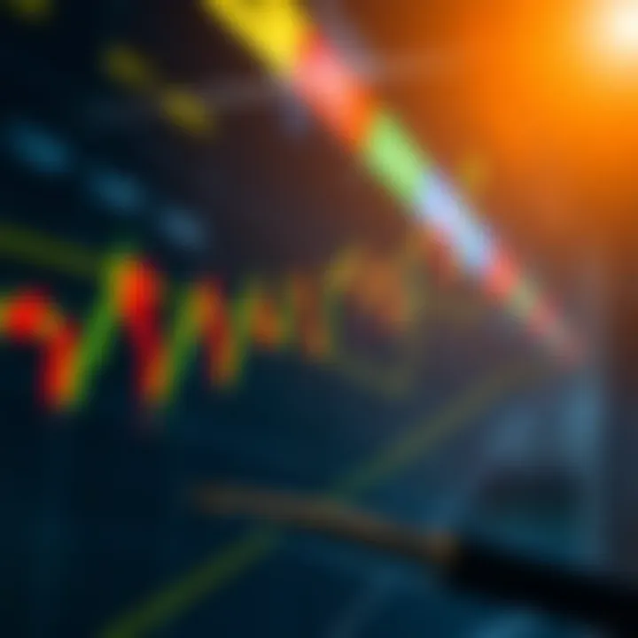 Technical chart illustrating a continuation pattern signaling the persistence of an upward trend in commodity trading