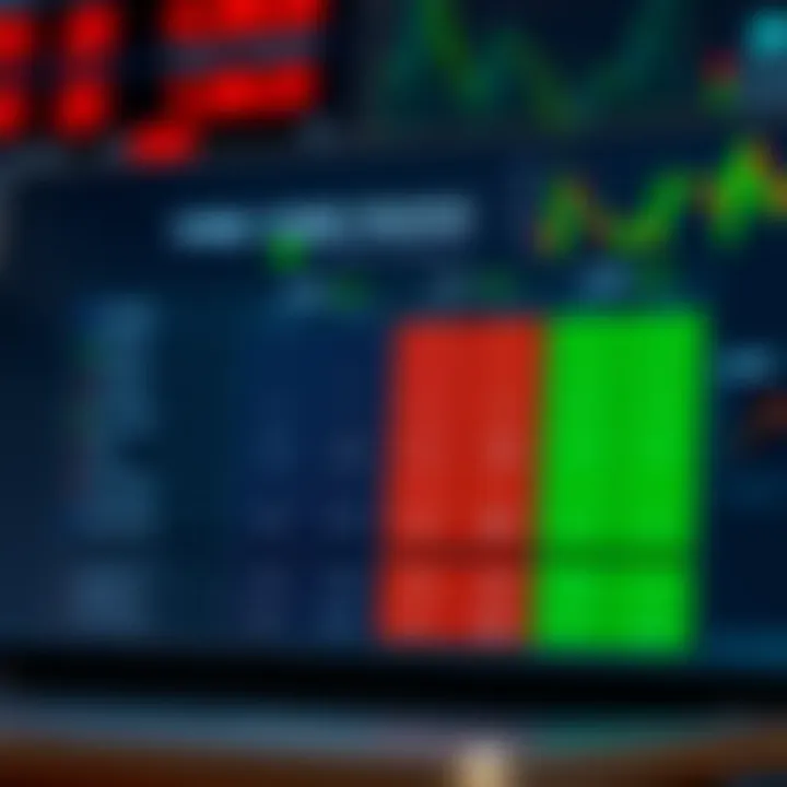 Comparison chart highlighting features like security, cost, and usability among leading forex platforms