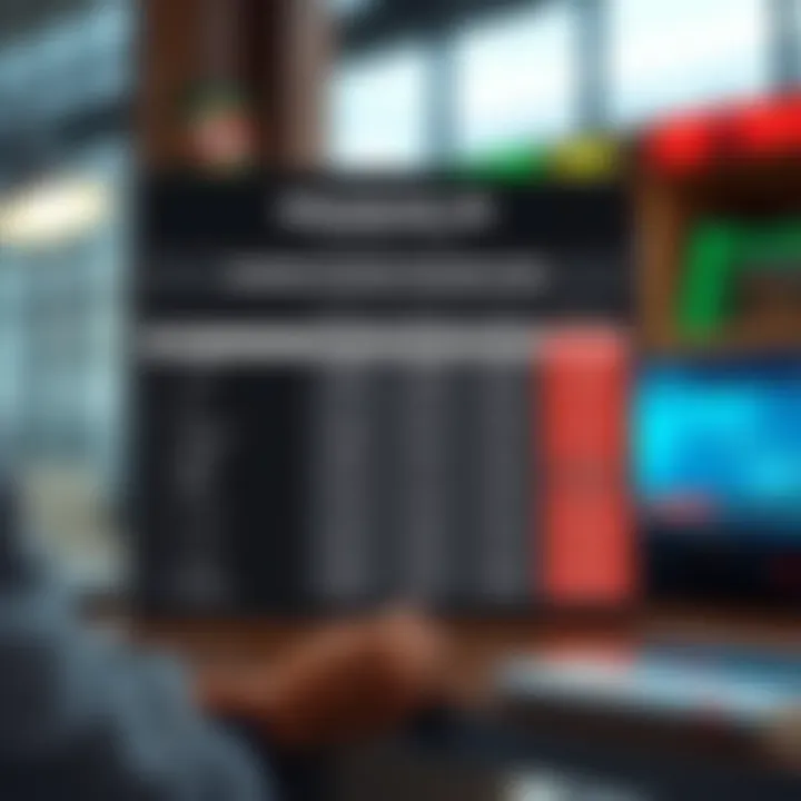 Comparison chart illustrating various brokerage fees of popular Indian trading applications