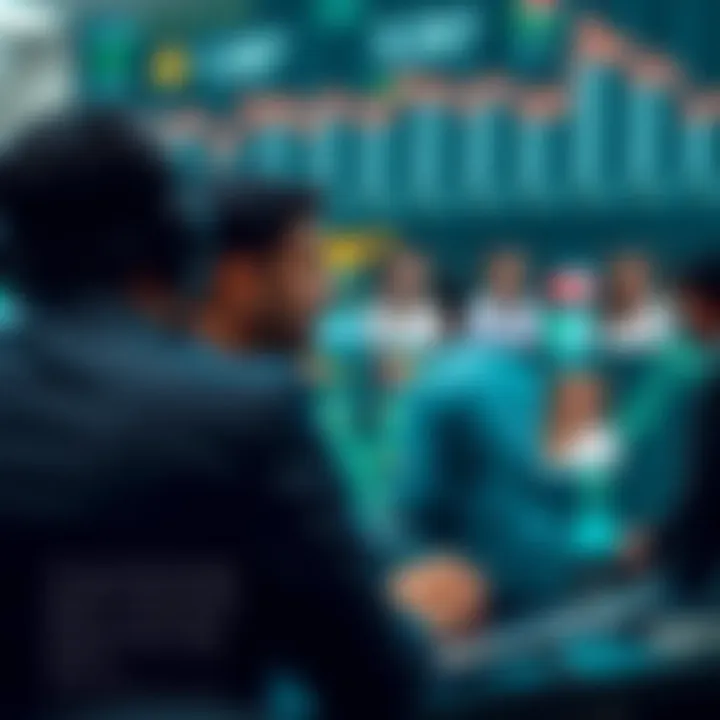 Matching Investor Profiles with Low Charge Trading Platforms Illustration showing diverse investor profiles matching with suitable low-cost trading platforms