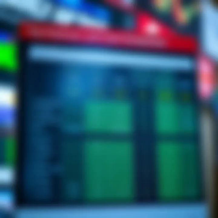 Comparison chart showing features and costs of popular trading applications in India