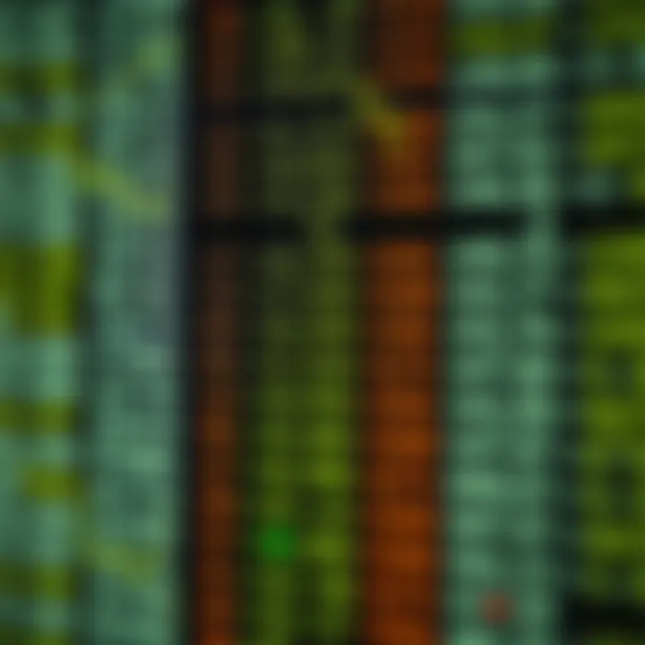 Graphic showing binary search dividing a sorted list repeatedly to locate a target value efficiently