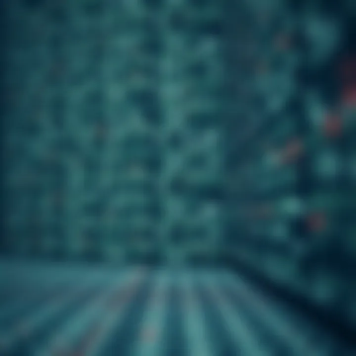 Visualization of binary search splitting sorted data to locate target efficiently