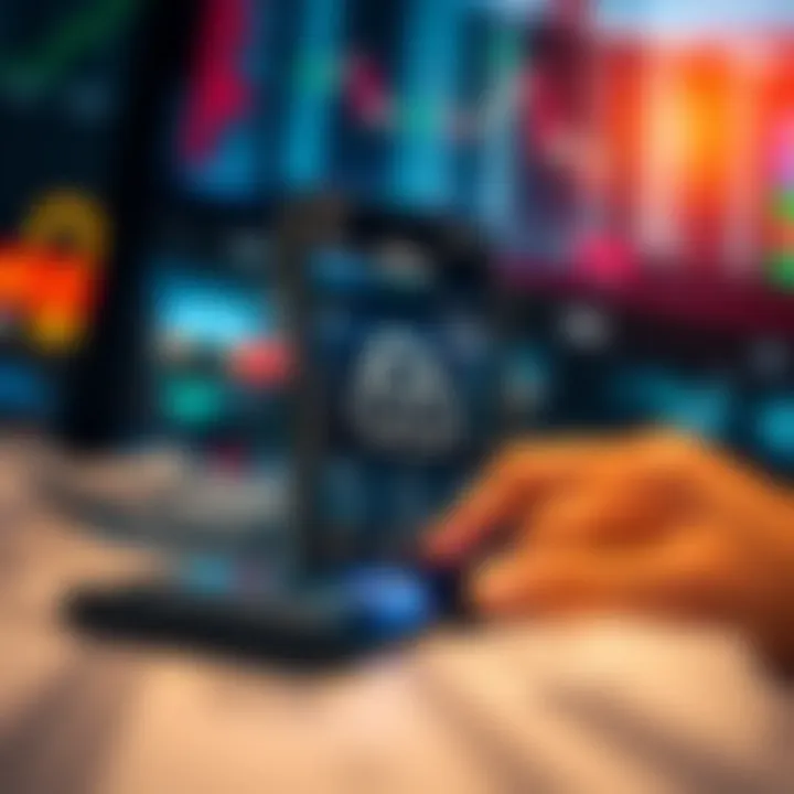 Security Features in Mobile Trading Applications Secure mobile trading with biometric authentication and data encryption