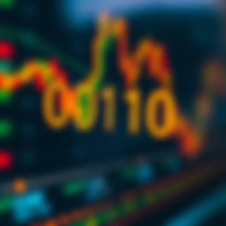 Diagram illustrating the conversion of a decimal number to its binary equivalent using bitwise operations in C
