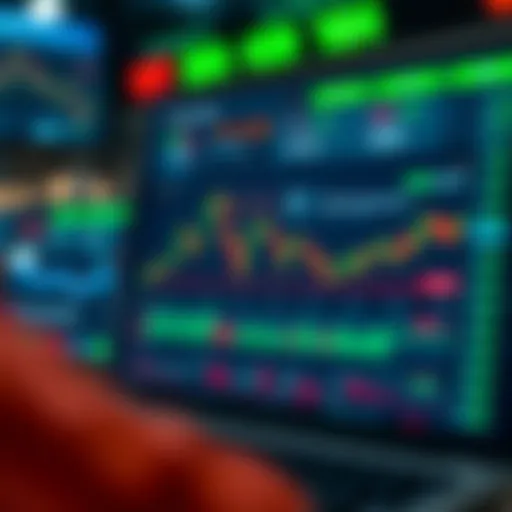 Overview of a Free Online Paper Trading Platform Interface Dashboard of a free online paper trading platform showing stock charts and virtual portfolio