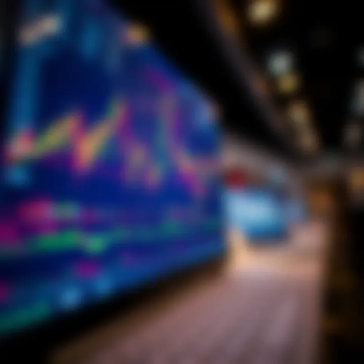 Digital Forex Trading Platform Interface Illustration of digital forex trading platform with charts and indicators