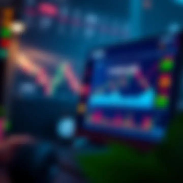 Graphical representation of risk management strategies and market timing for intraday trades