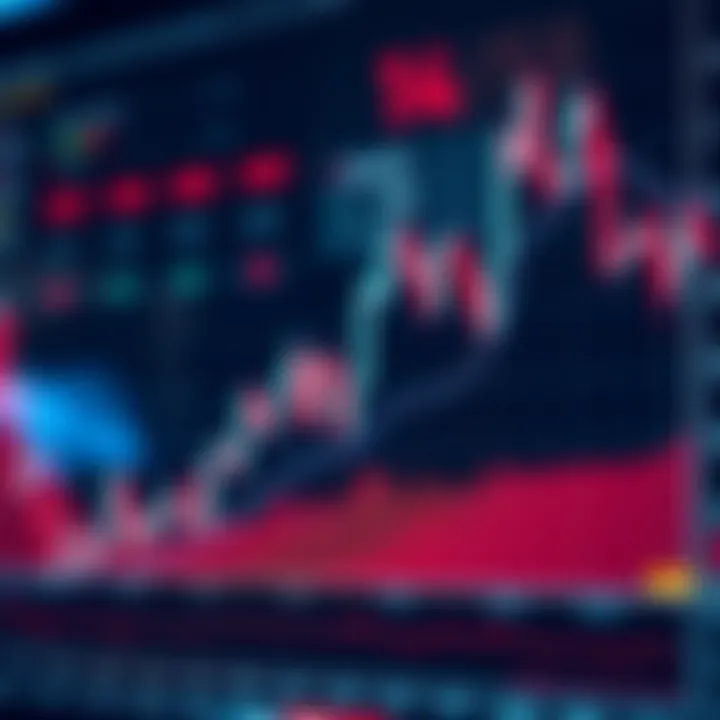 Bullish chart pattern illustrating potential upward price breakout on financial graph