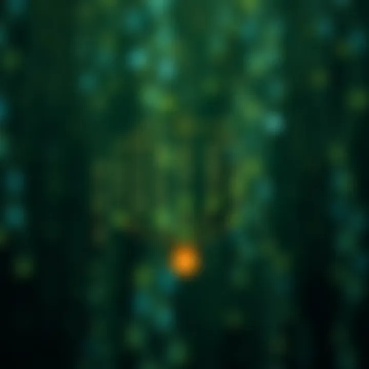 Diagram of a binary tree highlighting the maximum depth from root to deepest leaf node