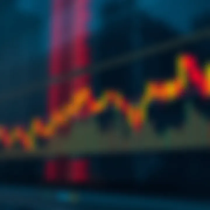 Diagram illustrating bearish harami candlestick pattern suggesting possible downward price movement
