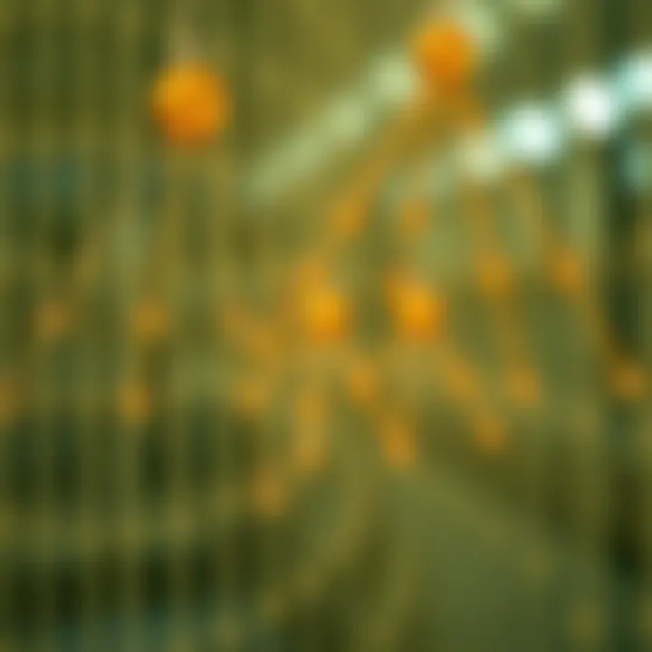 Optimized In-Order Traversal in One Way Threaded Binary Trees Visual representation of in-order traversal using threading to optimize pointer usage in a binary tree