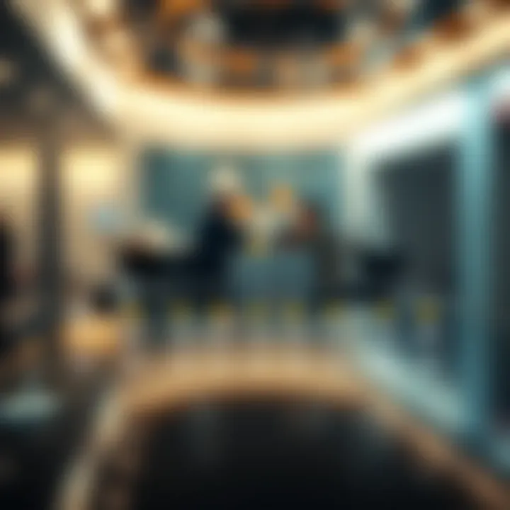 Diagram illustrating the structure of an optimal binary search tree with nodes and probabilities