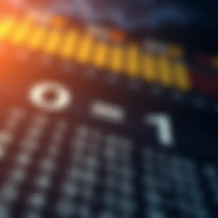 Visual representation showing the conversion between binary and decimal number systems