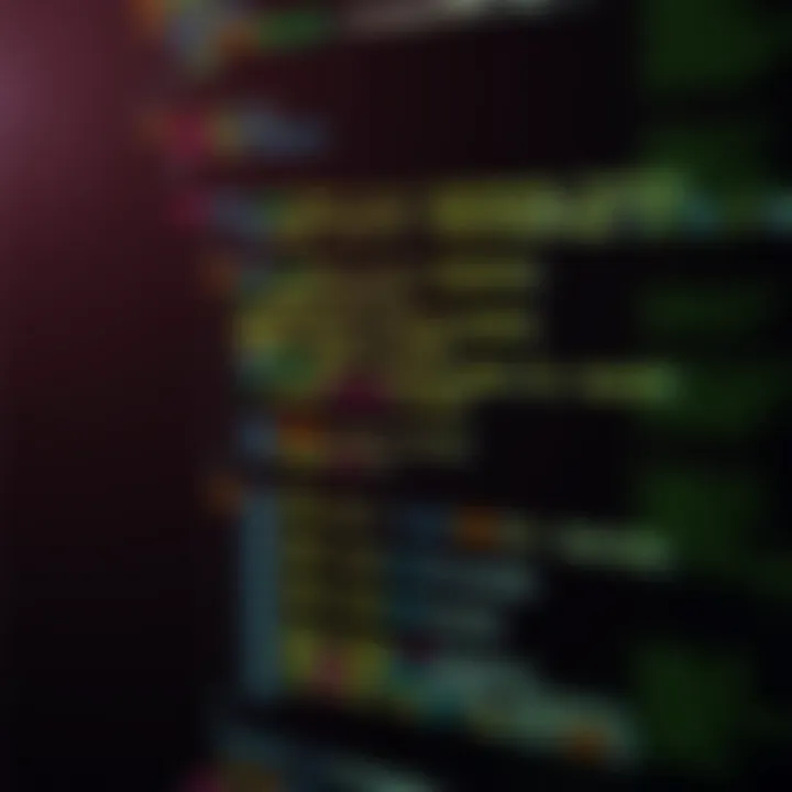 Code snippet demonstrating binary search implementation in C programming language with clear variable declarations and control flow