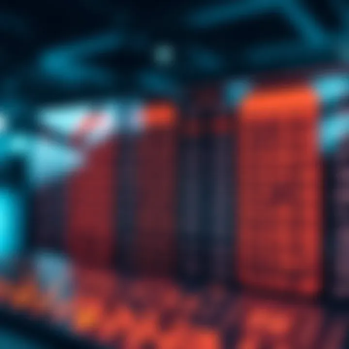 Illustration depicting binary search dividing a sorted list and checking middle elements to locate target