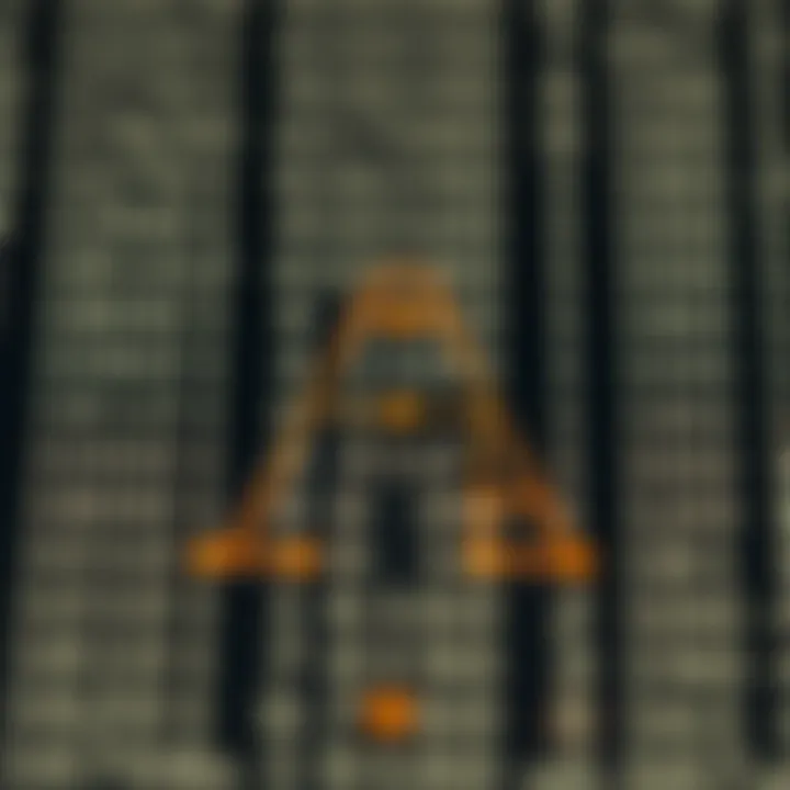 Binary Representation of Letters with 8-bit Encoding Diagram showing the binary representation of the letter A using 8 bits