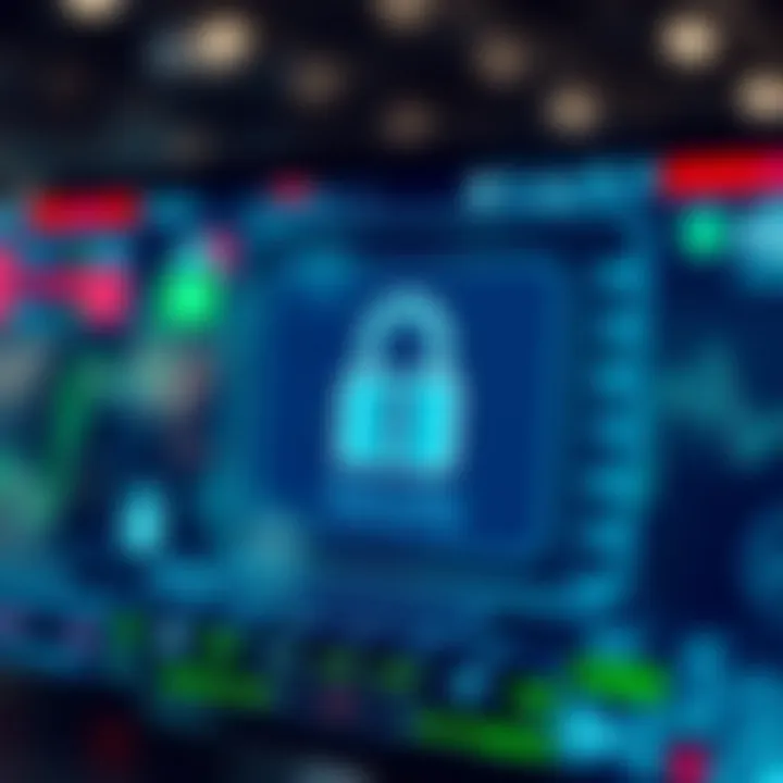 Secure login screen symbolizing safety measures in digital trading platforms