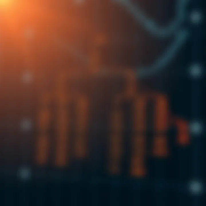 Diagram showing a binary search tree with weighted nodes representing access probabilities