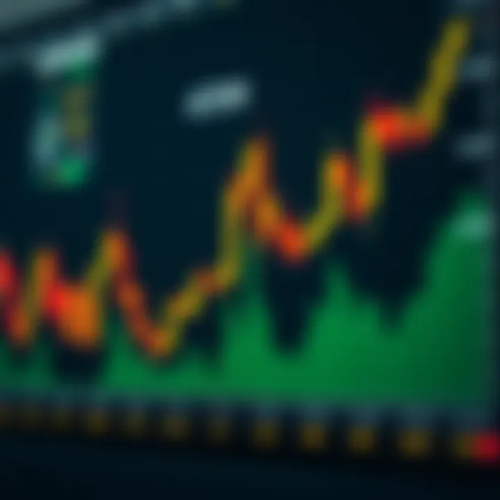 Illustration of a bullish engulfing candlestick pattern showing a strong upward price movement
