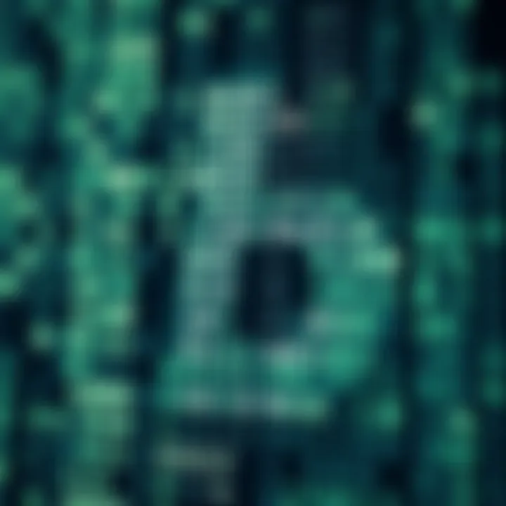 Binary code representation of the letter b in ASCII format