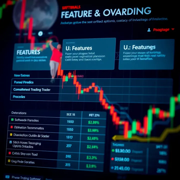 Graphical representation of software features and pricing suitable for Indian options traders