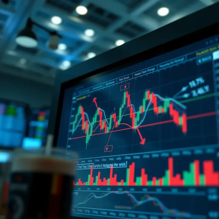 Diagram of major chart pattern categories with annotations and trend direction indicators