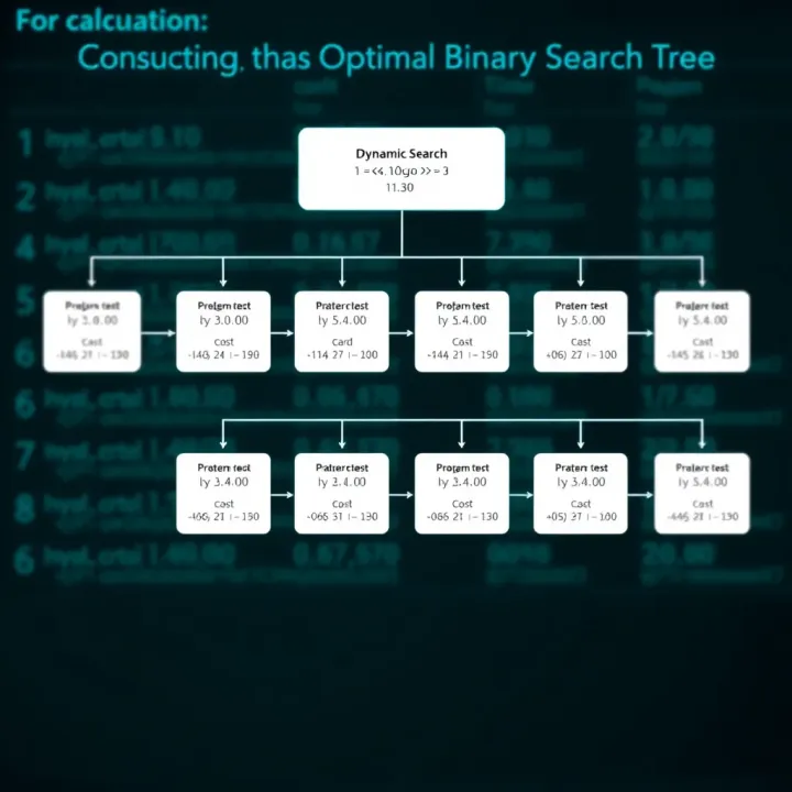 How Dynamic Programming Builds Optimal Binary Search Trees