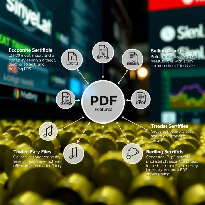 Diagram highlighting key features of reliable online binary to PDF conversion tools
