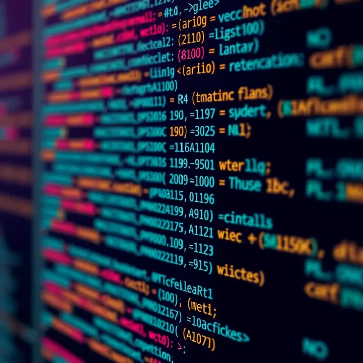 Code snippet showing binary search algorithm implemented in C with arrays
