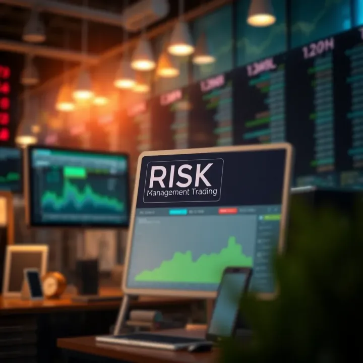 Diagram illustrating risk management techniques and tools used in intraday trading