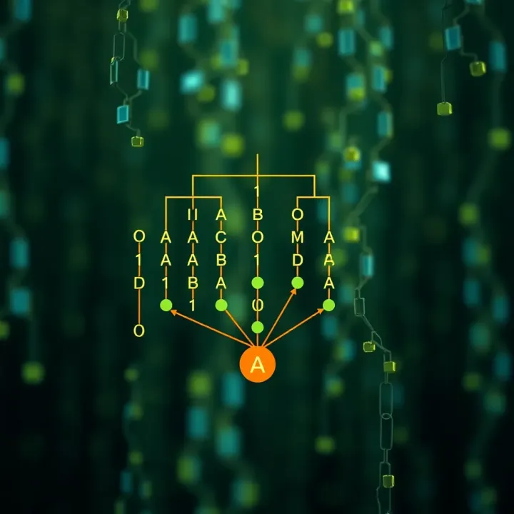 Diagram of a binary tree highlighting the maximum depth from root to deepest leaf node