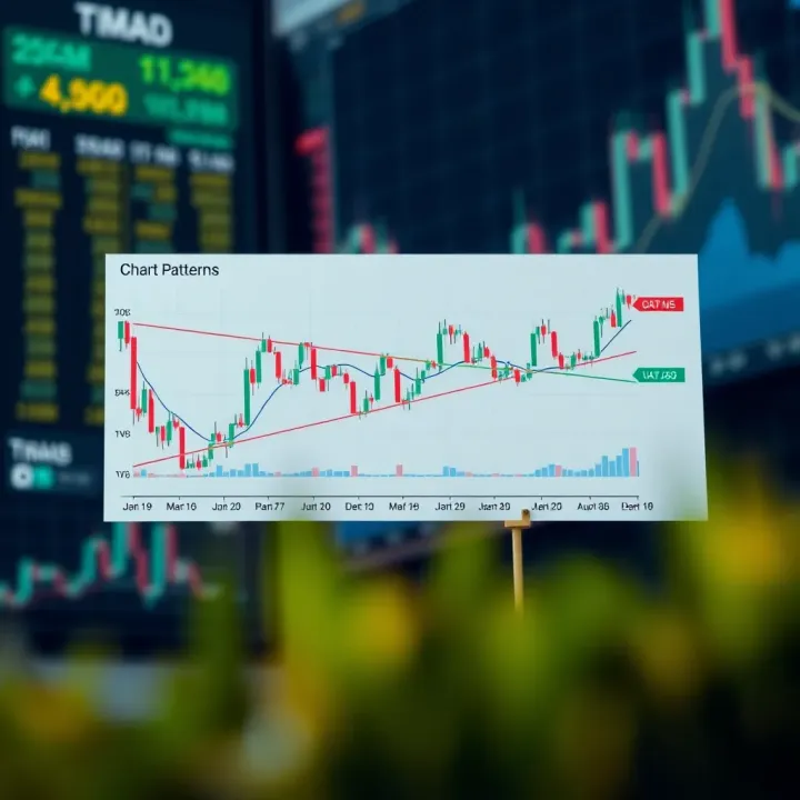 Critical Chart Patterns to Predict Market Trends Diagram of popular chart patterns indicating potential trend reversals and continuations in stock trading
