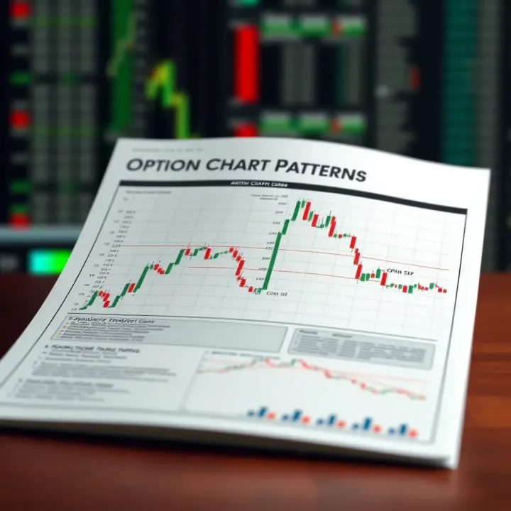 Sample PDF guide displaying annotated option chart patterns for practical trading insights