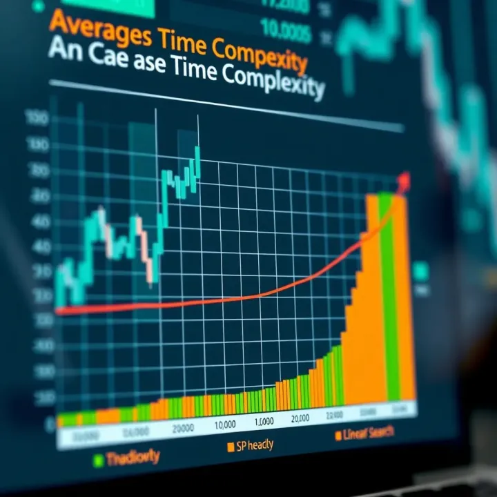 Comparative Analysis of Search Algorithms Based on Average Case Time Complexity Comparison chart showing average case time complexity of binary search against linear search and other methods