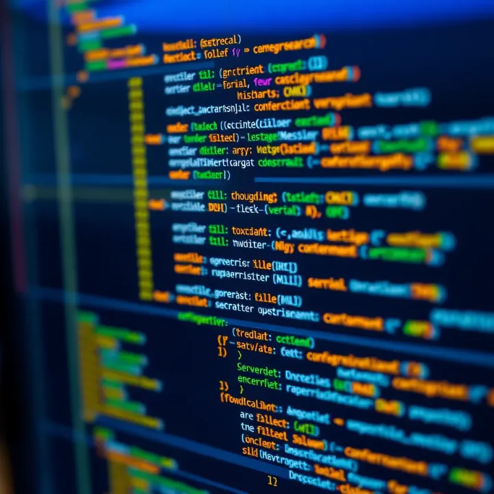 Code snippet demonstrating binary search implementation in a programming environment