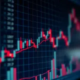 Basic candlestick chart showing open, close, high, and low prices in forex market