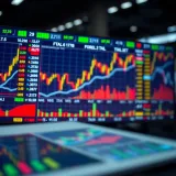 Visual representation of forex trading components including market trends, charts, and trading terms in Hindi context